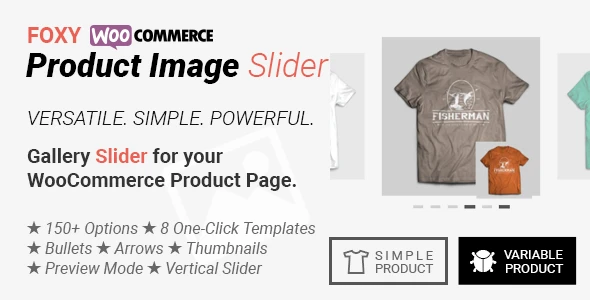 Foxy – WooCommerce Product Image Gallery Slider Carousel